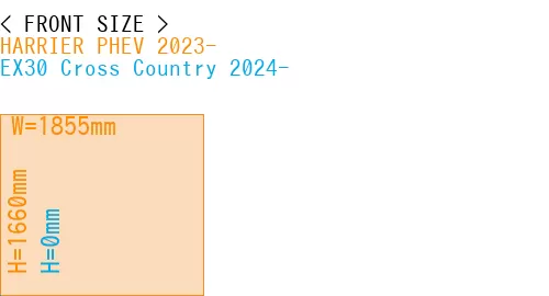#HARRIER PHEV 2023- + EX30 Cross Country 2024-